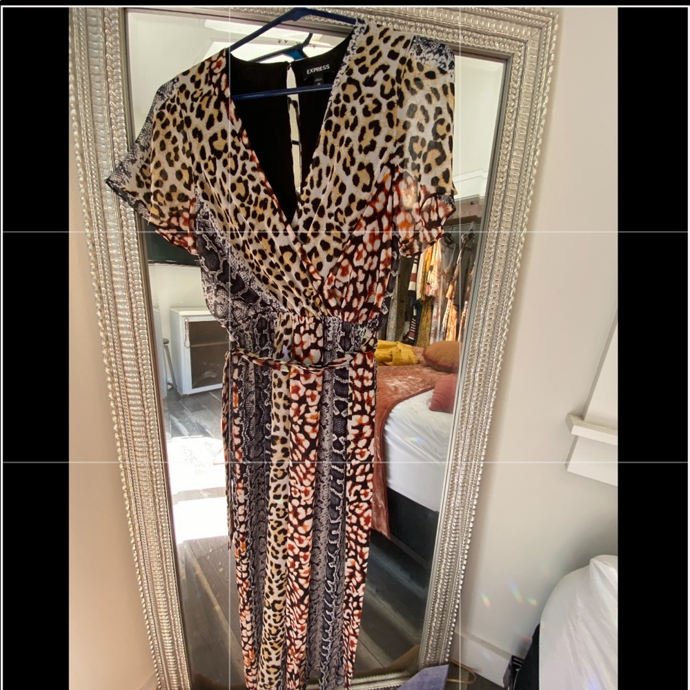 Express animal print Jumpsuit